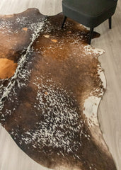 extra large cowhide rug