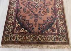 Authentic Wool Hand-Knotted Mahi Hallway Runner Rug - 98 x 180 CM