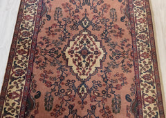 Authentic Wool Hand-Knotted Mahi Hallway Runner Rug - 98 x 180 CM