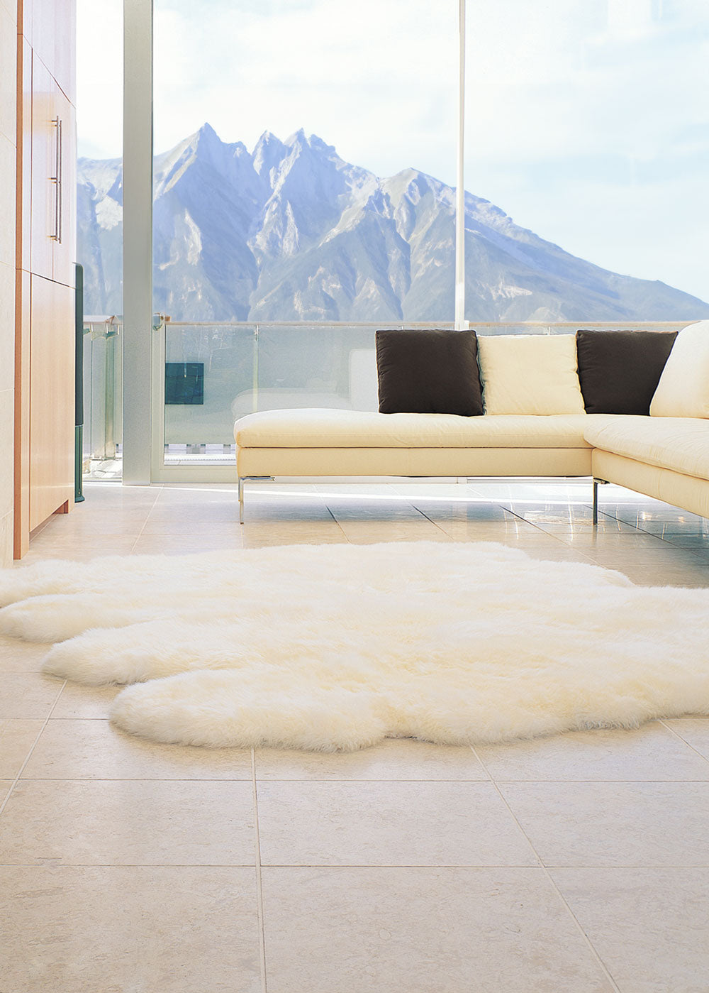 Longwool Octo Sheepskin Rug - Premium Grade – Rug House NZ