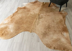 (Rare) Palomino Cowhide Rug (Size: 250 X 230 CM) CHR2027