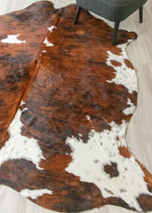 Exotic Tricolor Cowhide Rug (Size: 220 X 200 CM) CHR2005