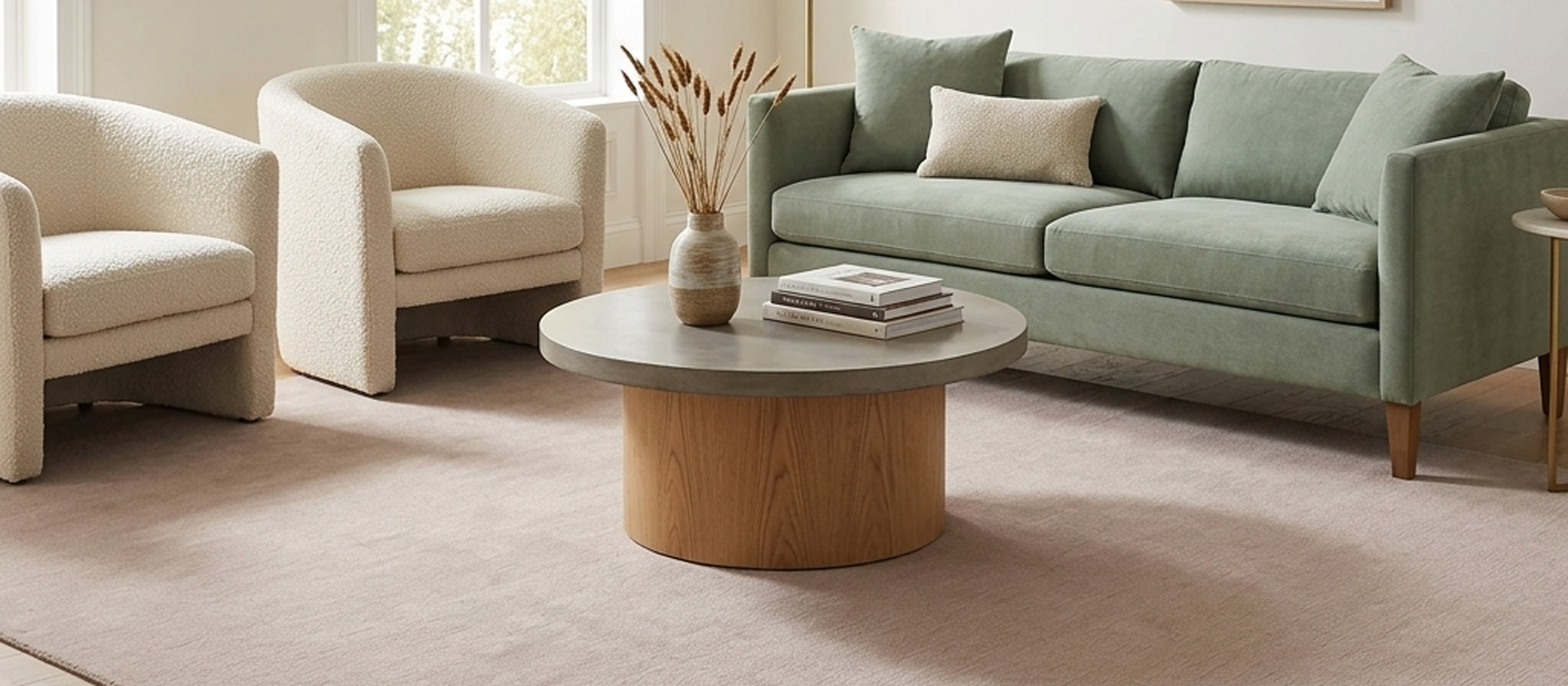 luxurious rug in a New Zealand modern living interior
