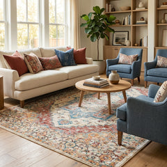 Extra Large Washable Floor Rug in NZ Living Room