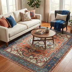 Extra Large Washable Floor Rug in NZ Living Room