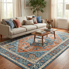 Extra Large Washable Floor Rug in NZ Living Room