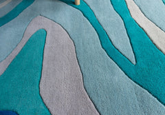 Stream Series 1 Modern Wool Rug