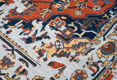 Oriental Heritage Heriz Hand-Knotted Wool Rug
