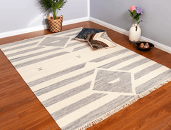 Modern Kilim Flatweave Wool Rug