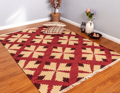 Modern kilim Flatweave Wool Rug