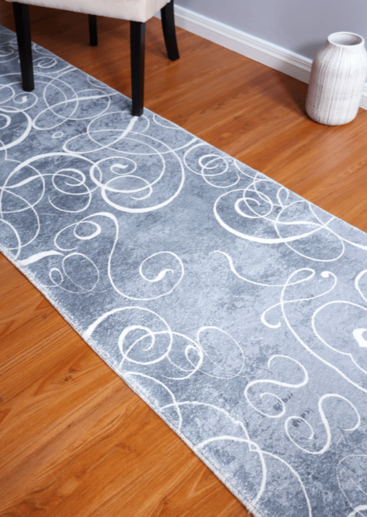 Modern runner hot sale rug
