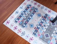 Multi-Colour Tribal Runner Rug