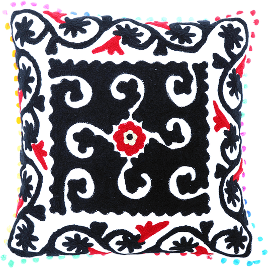 Hand Embroidered Cushion