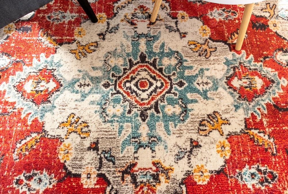 MultiColour Vintage Area Rug Rug House NZ