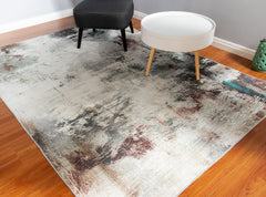 Multi-Colour Modern Style Area Rug