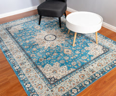 Blue Vintage Area Rug