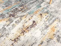 Abstract Multi-Colour Style Area Rug
